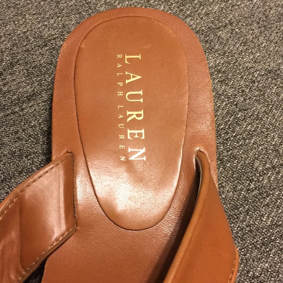 Lauren by Ralph Lauren Brown Sandals - Picture 2 of 4